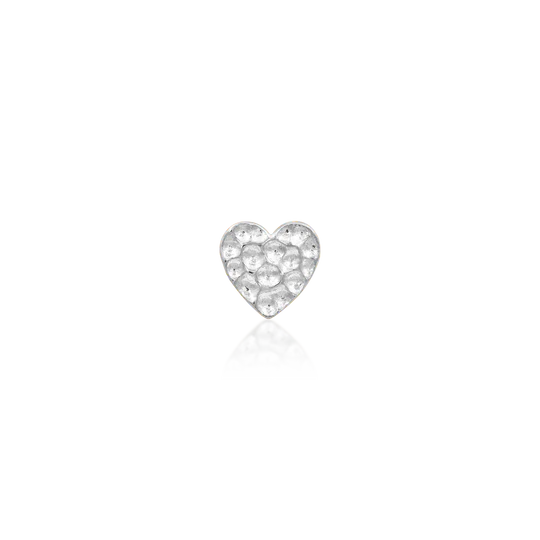 JUNIPURR JEWELRY HAMMERED HEART - Image 4