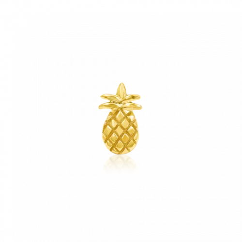 JUNIPURR JEWELRY GOLD PINAPPLE